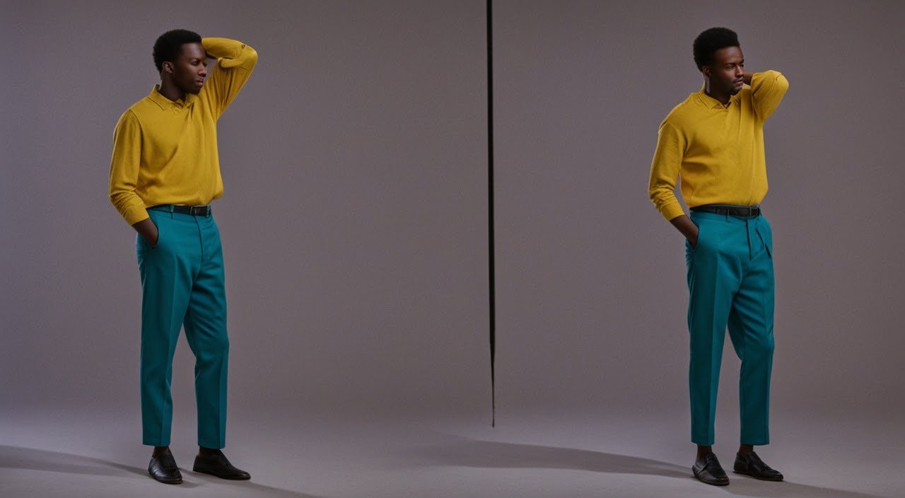 What color pants to wear with a yellow shirt